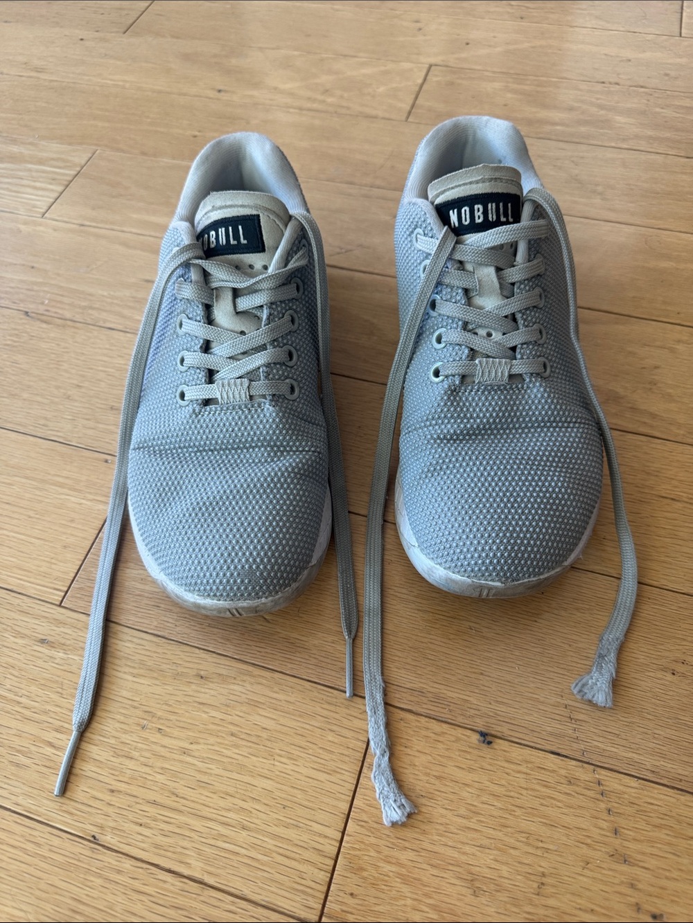NOBULL Women’s Light Gray Performance Training Sneakers